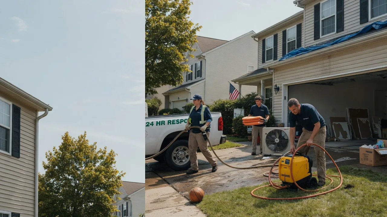 Emergency Water Damage Restoration in New Market, MD near me